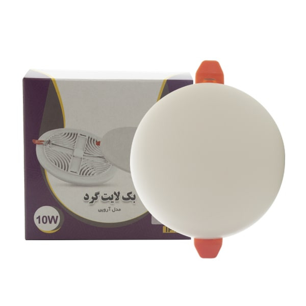 فول لایت گرد توکار سایزشو مدل آروین 36 وات_برند شی کاریزما