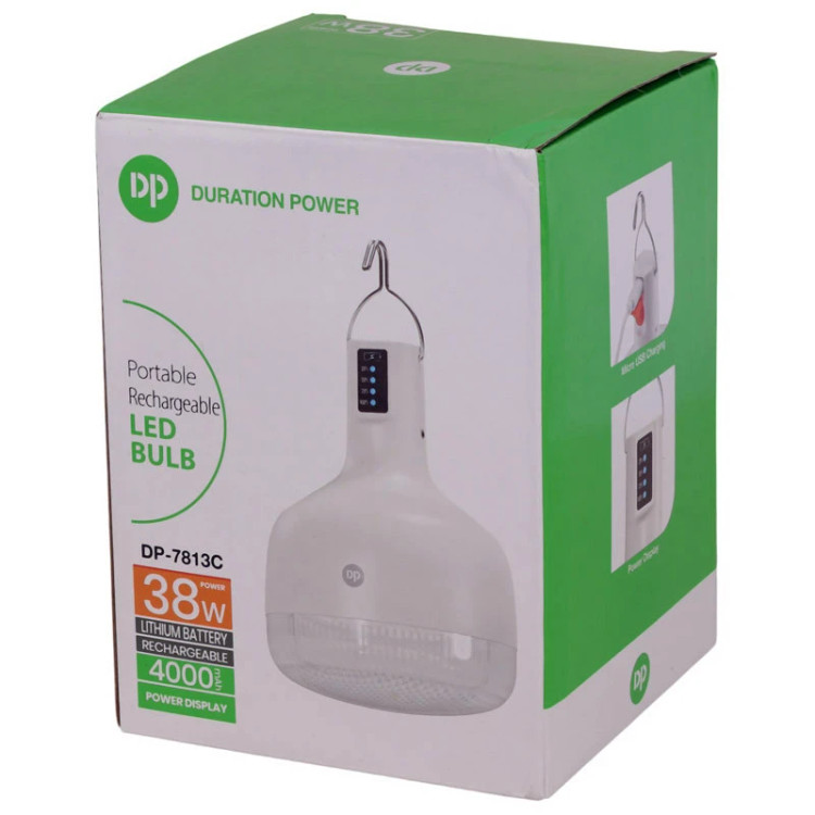 چراغ آویز شارژی 38 وات مدل DP_7813C برند DP